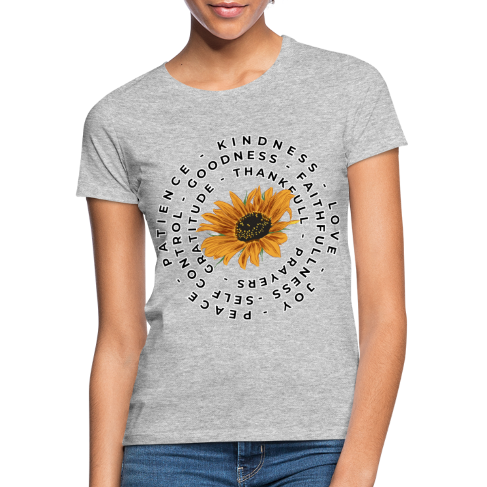 Women's T-Shirt | Good Virtues - heather grey