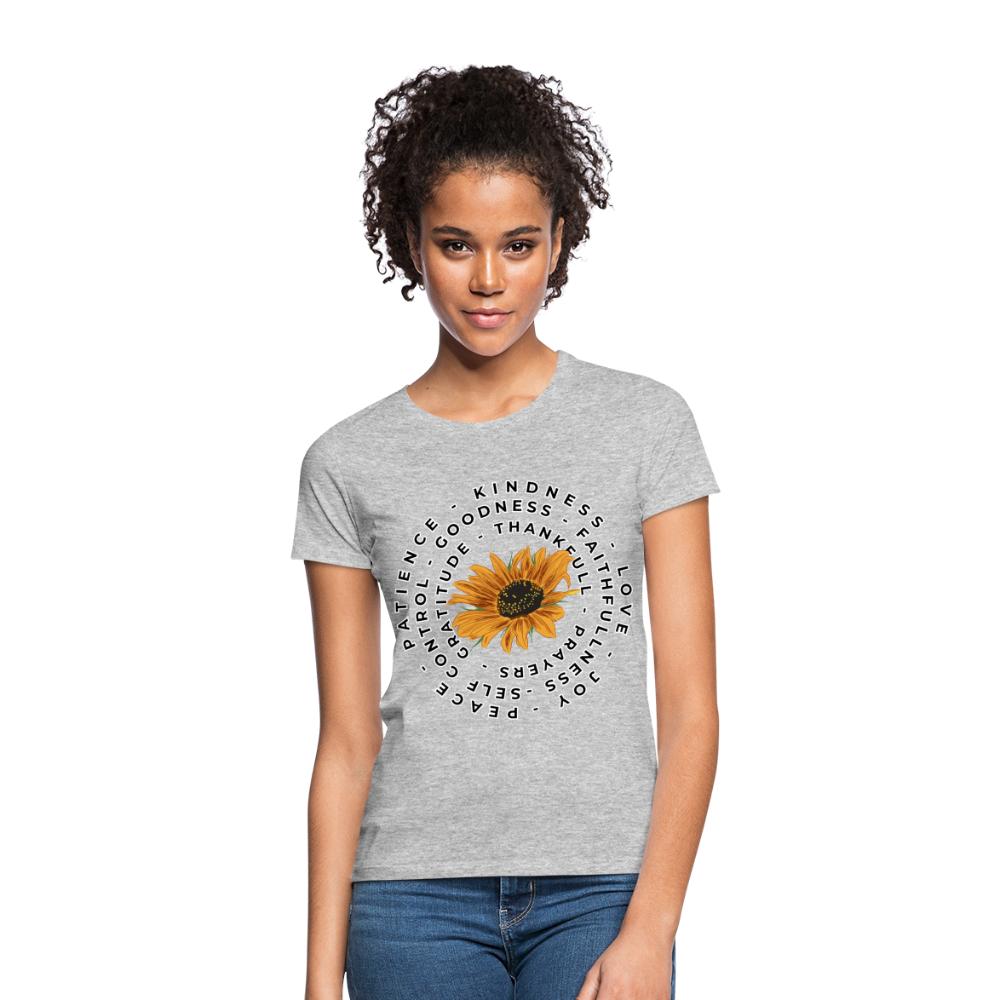 Women's T-Shirt | Good Virtues - heather grey