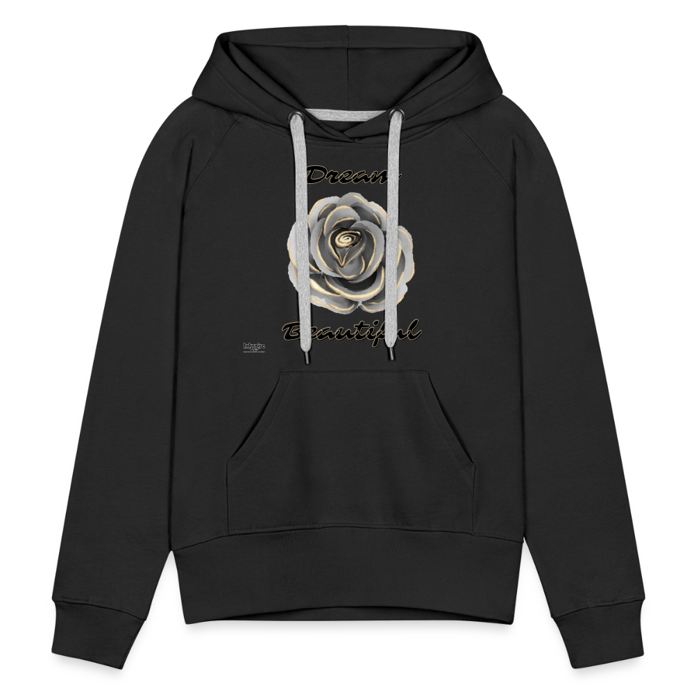 Women’s Premium Hoodie | Dream Beautiful - black