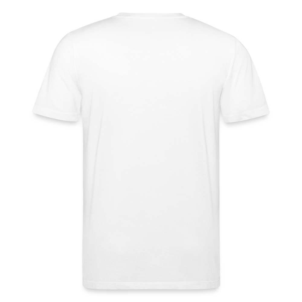 Wolf Born Wild Men’s Organic T-Shirt - white