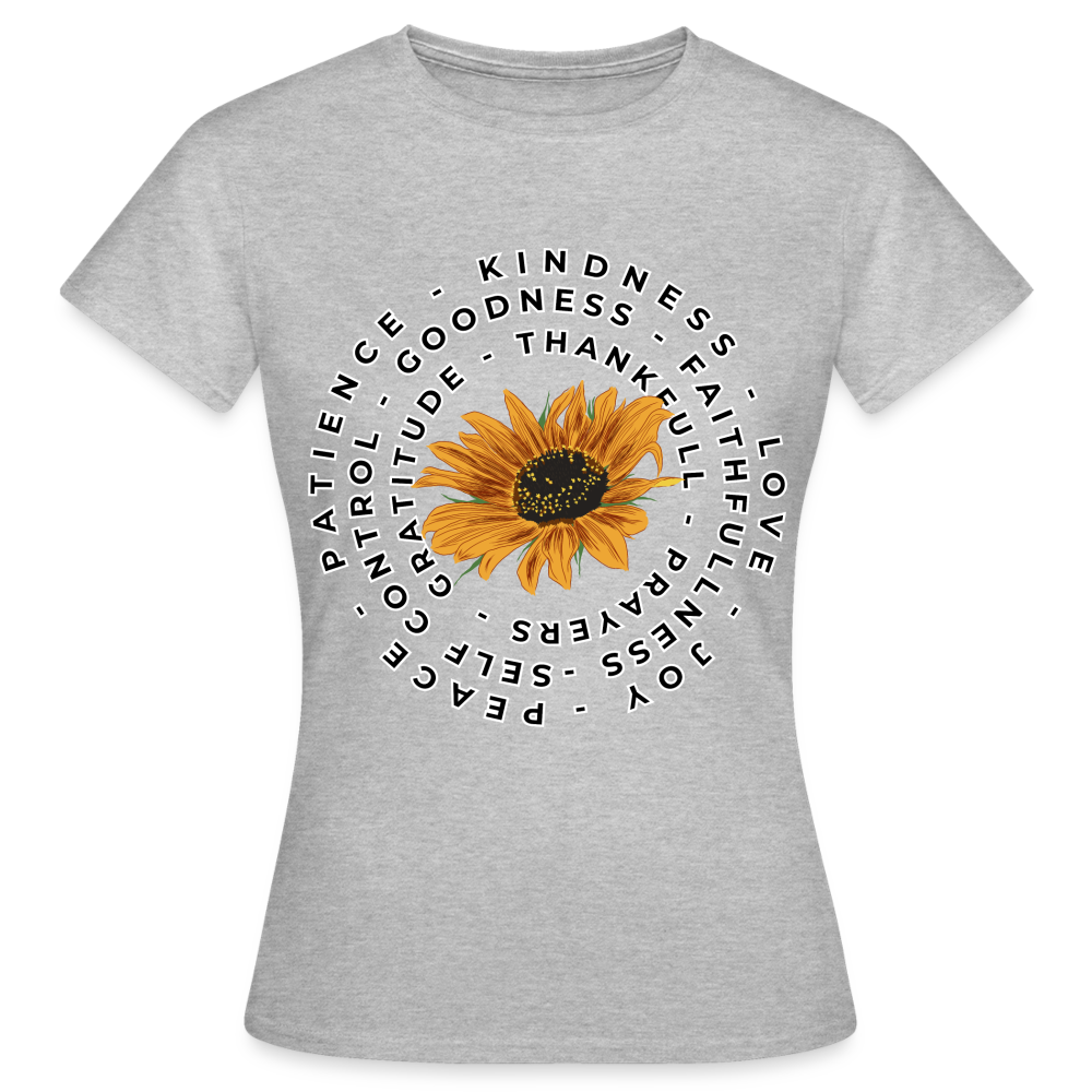 Women's T-Shirt | Good Virtues - heather grey