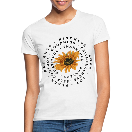 Women's T-Shirt | Good Virtues - white