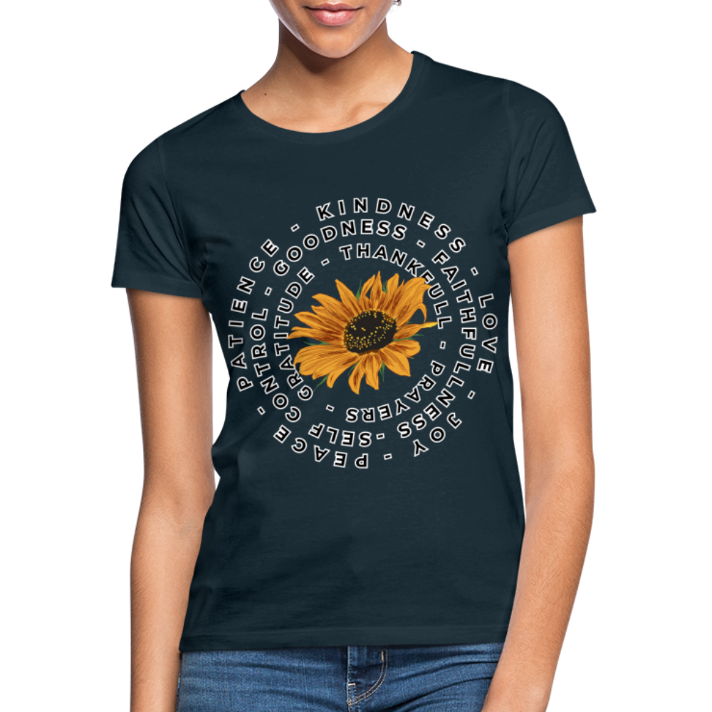 Women's T-Shirt | Good Virtues - navy