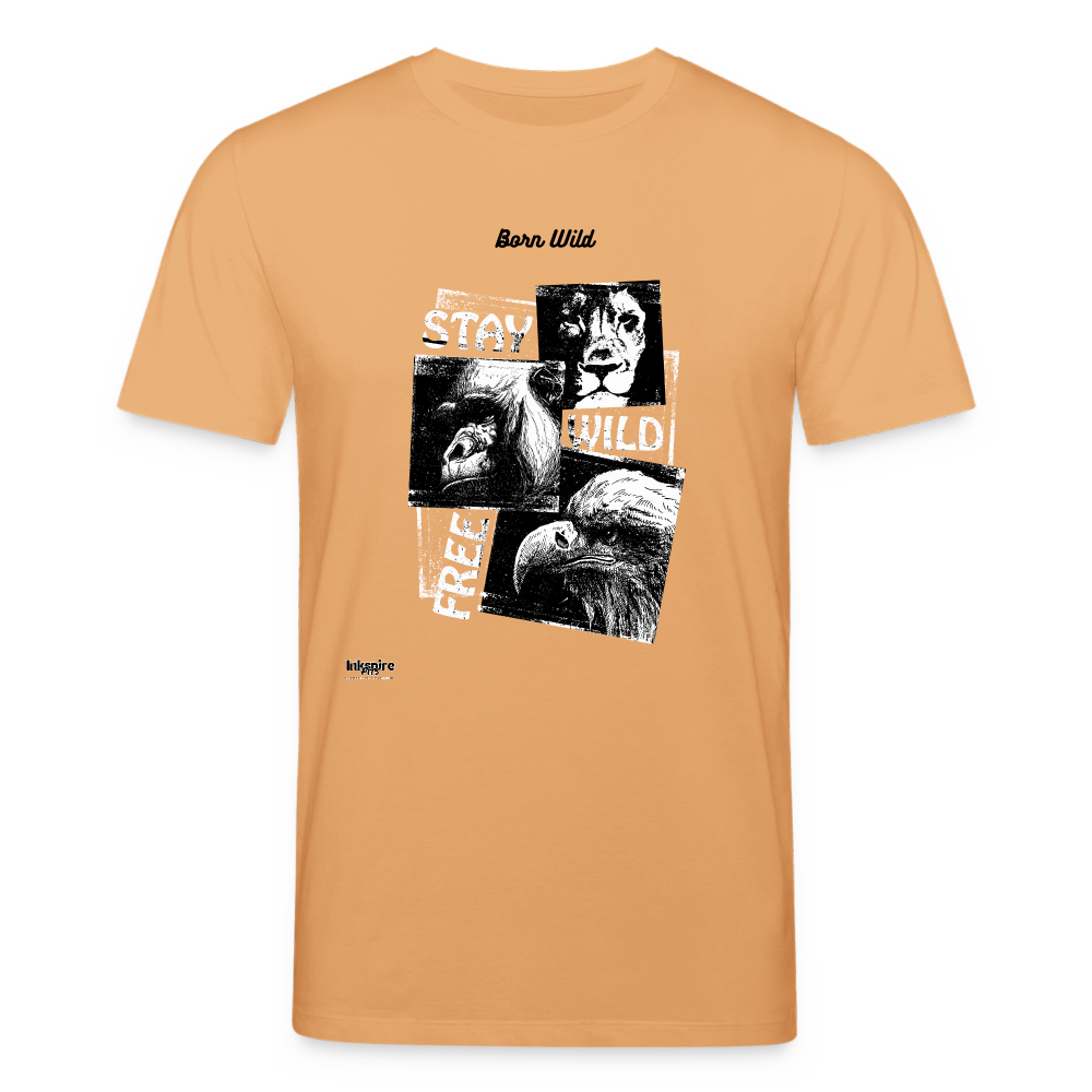 Men’s Premium T-Shirt | Born Wild - ivory