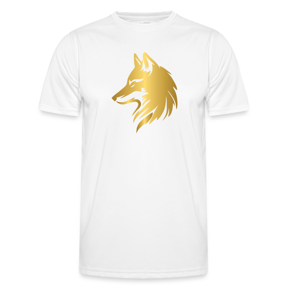 Keep Moving Forward Men's Functional T-Shirt - white