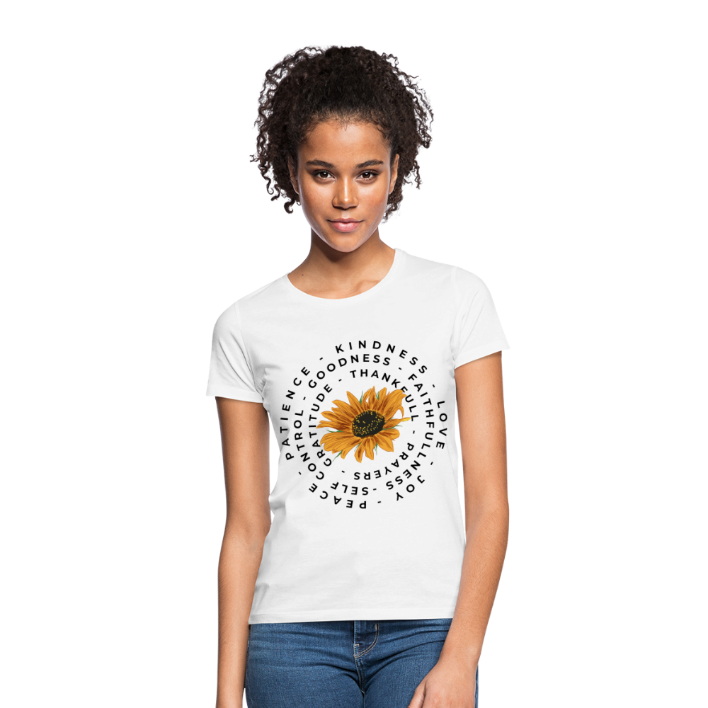 Women's T-Shirt | Good Virtues - white